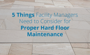 Hard floor maintenance - commercial cleaning Burlington
